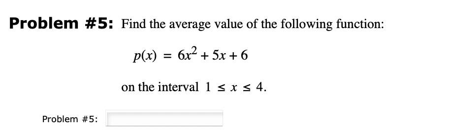 of Calculus. (7 + 2u + 7u2) du Problem #1: Just Save