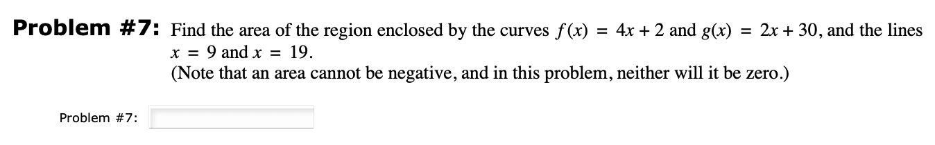 Fundamental Theorem of Calculus. 6x Jj 2 Enter your answer symbolically, Problem