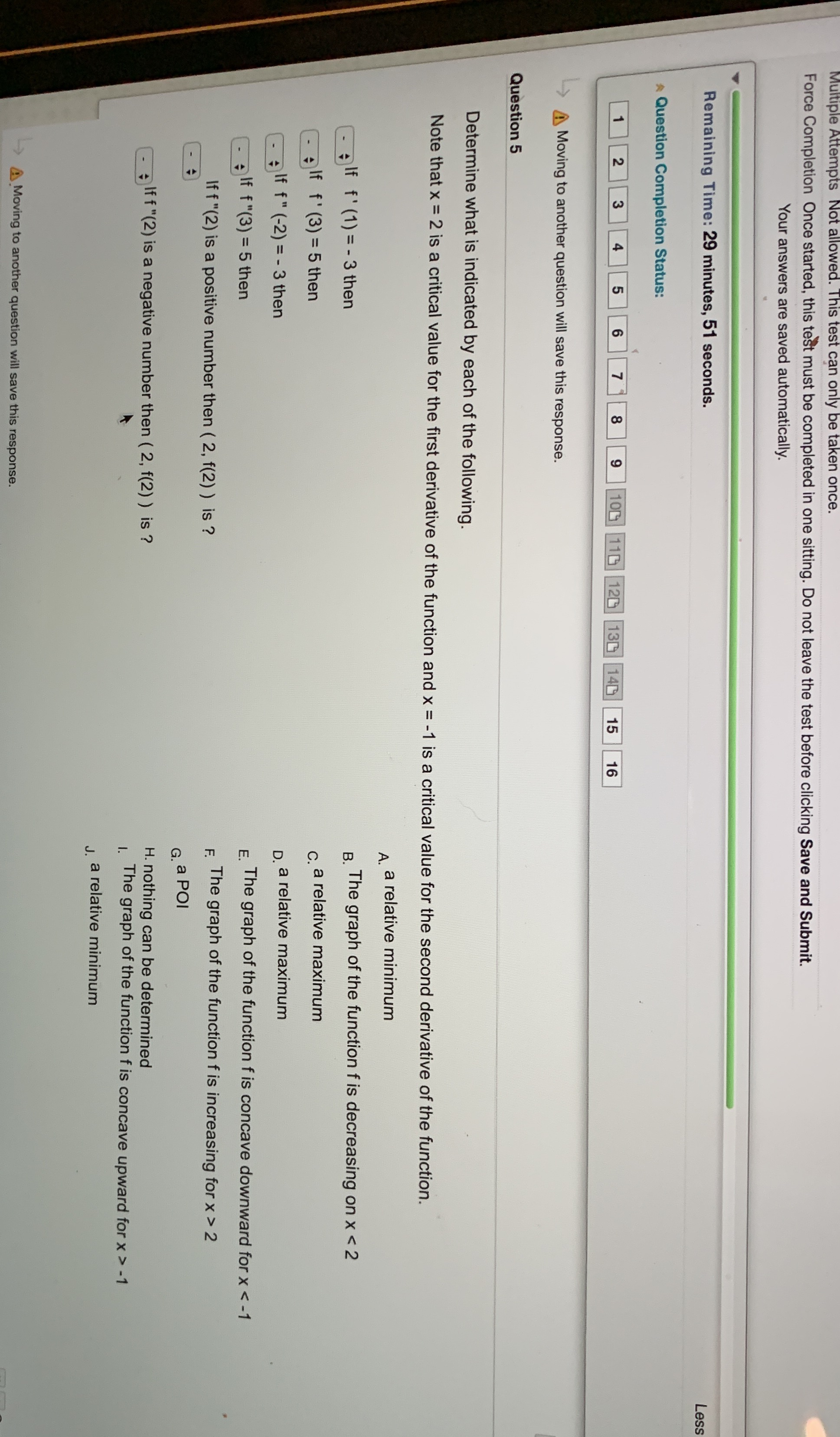 Please solve I need help in onl n on Force Completion Once