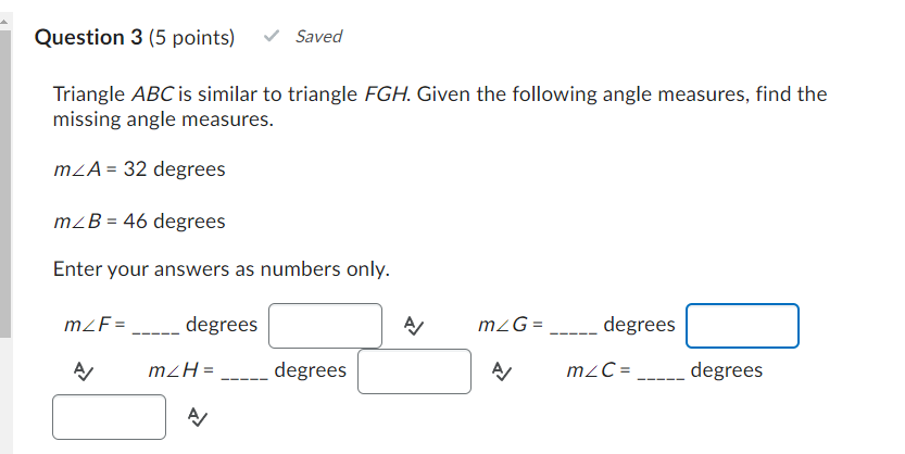 and only if there is a correspondence among their angles and among