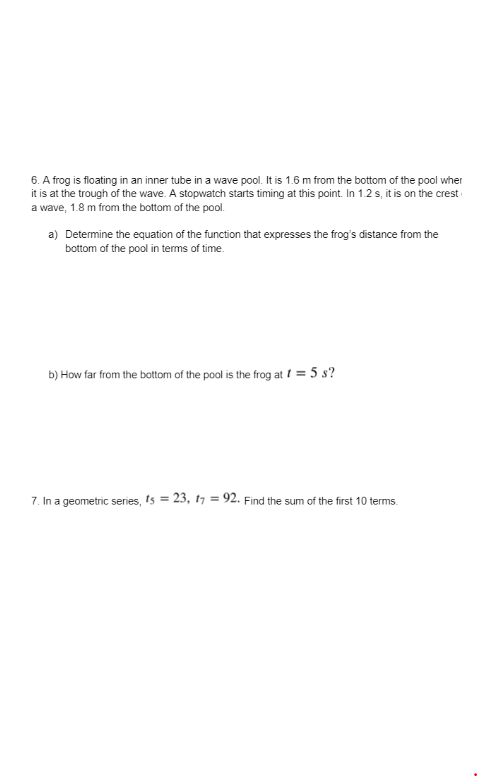 Circle or underline the numbers or variables that are important.Visualize the problem:
