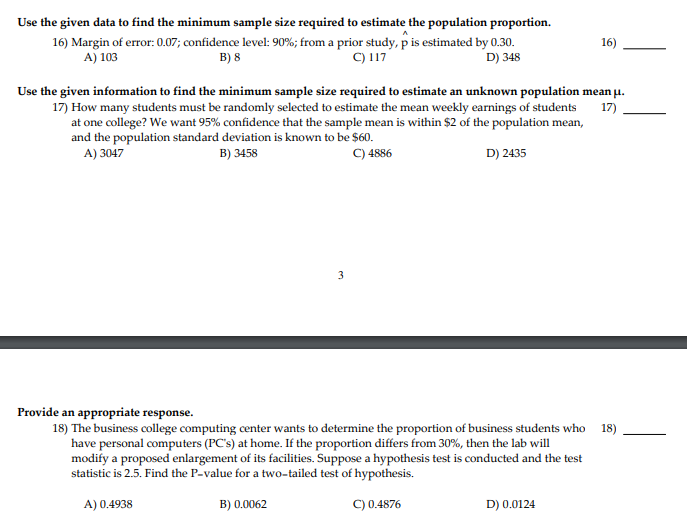 Hello I need help solving these problems, thank you ! \f