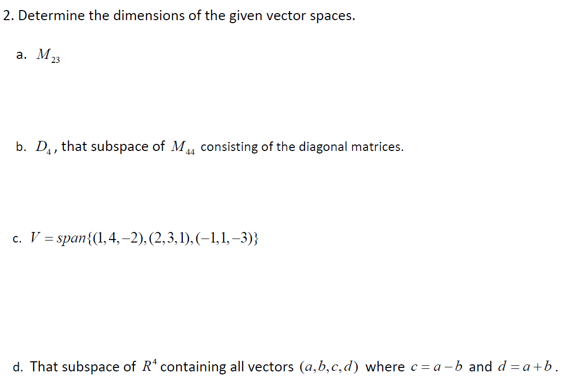 please help me understand this problem 2. Determine the dimensions of the