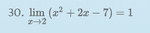 Prove the statement using the epsilon, delta function definition of a limit