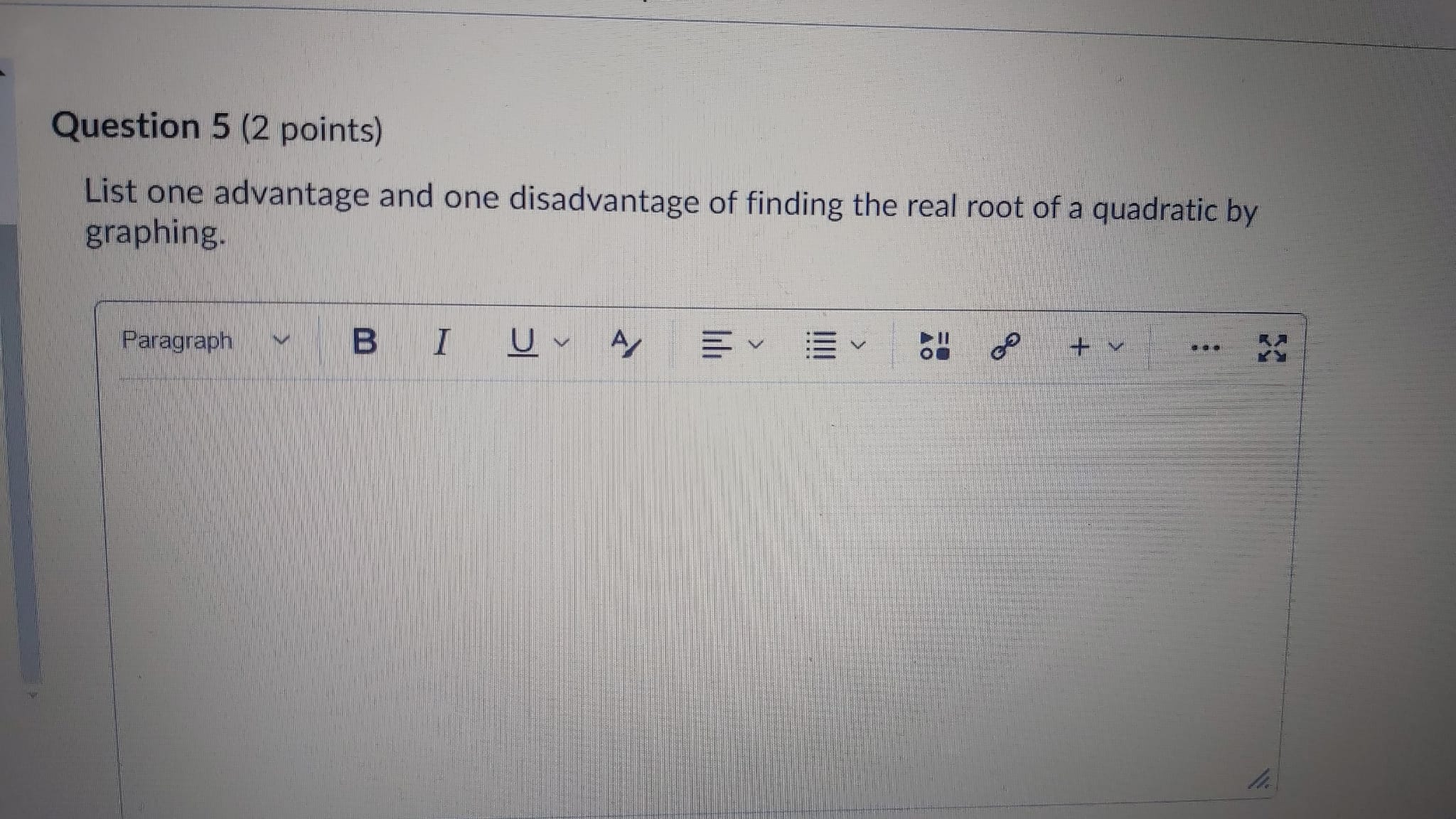 +Question 4 (3 points) Express the following in vertex form: f (x