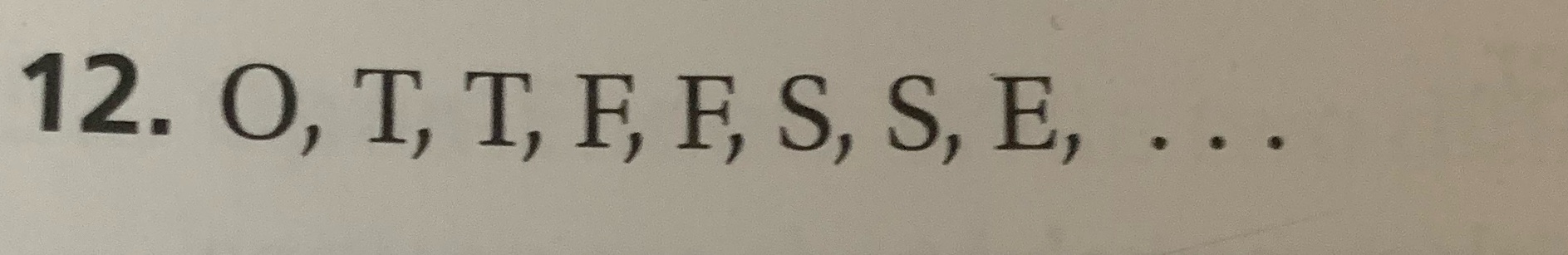 Find a pattern for each sequence use the pattern to show the