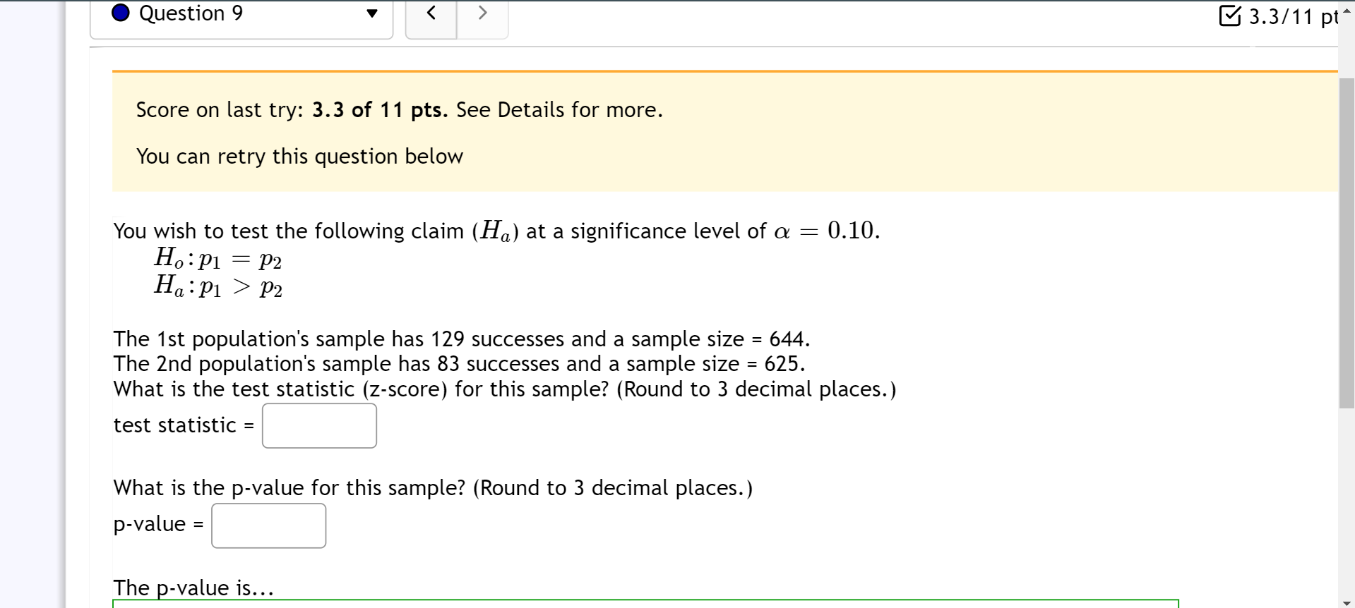 cannot afford it, and interpret the interval in context. lower bound: :]
