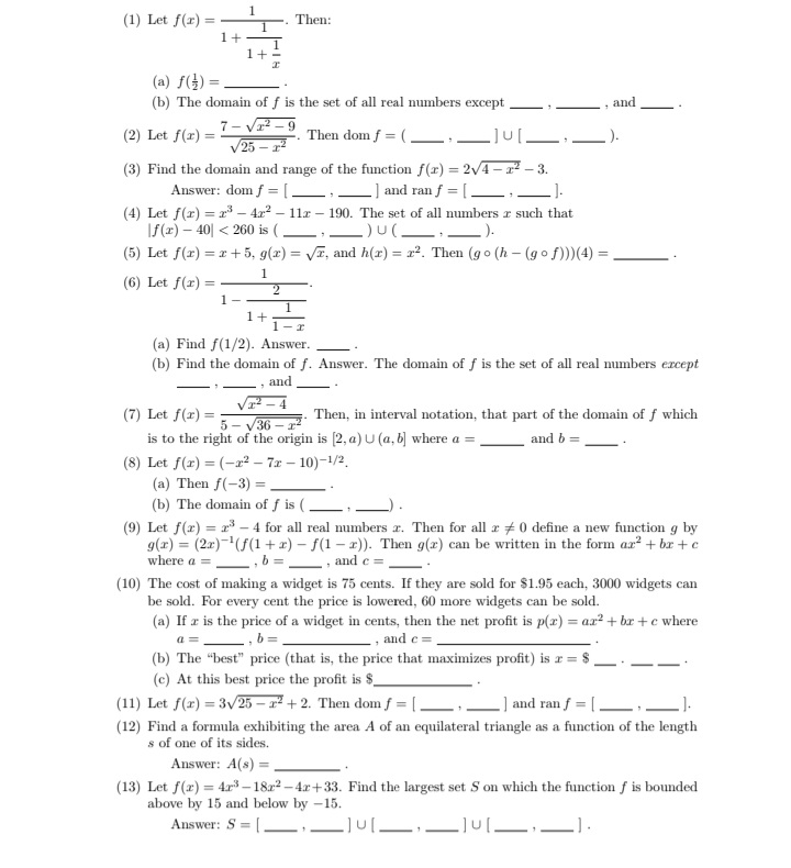 functions f: R -+ R which preserve both the operation of addition