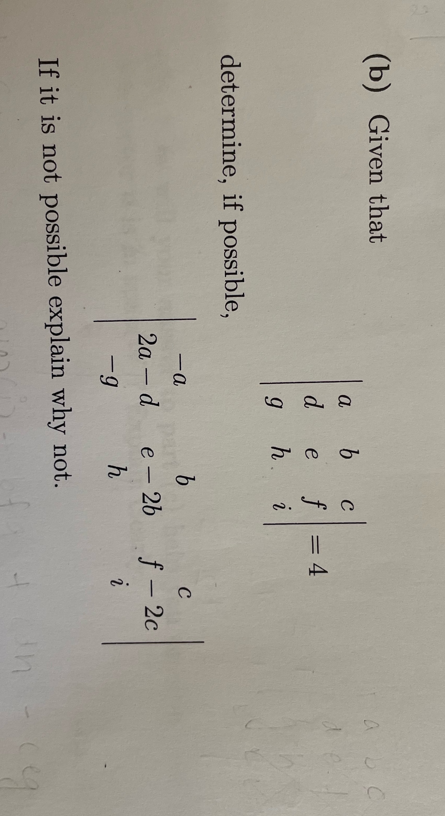 Please explain the logic and complete steps to solve this (b) Given