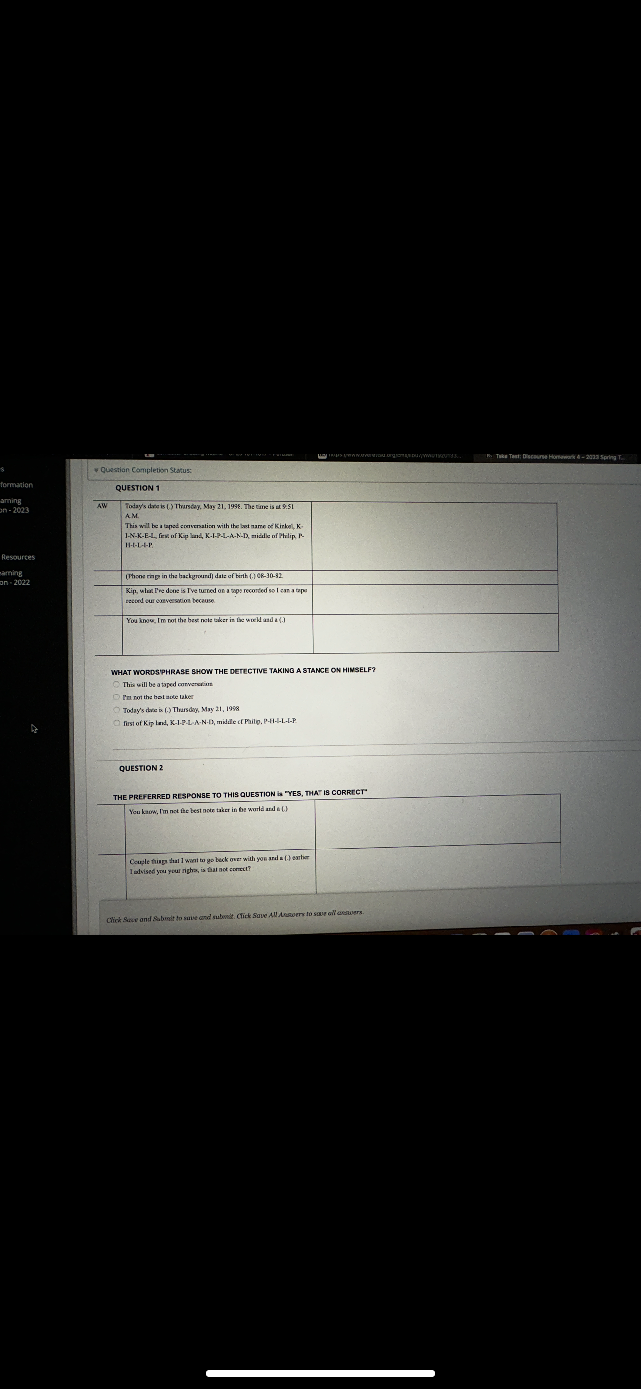 Please answer theses questions \f\f\f