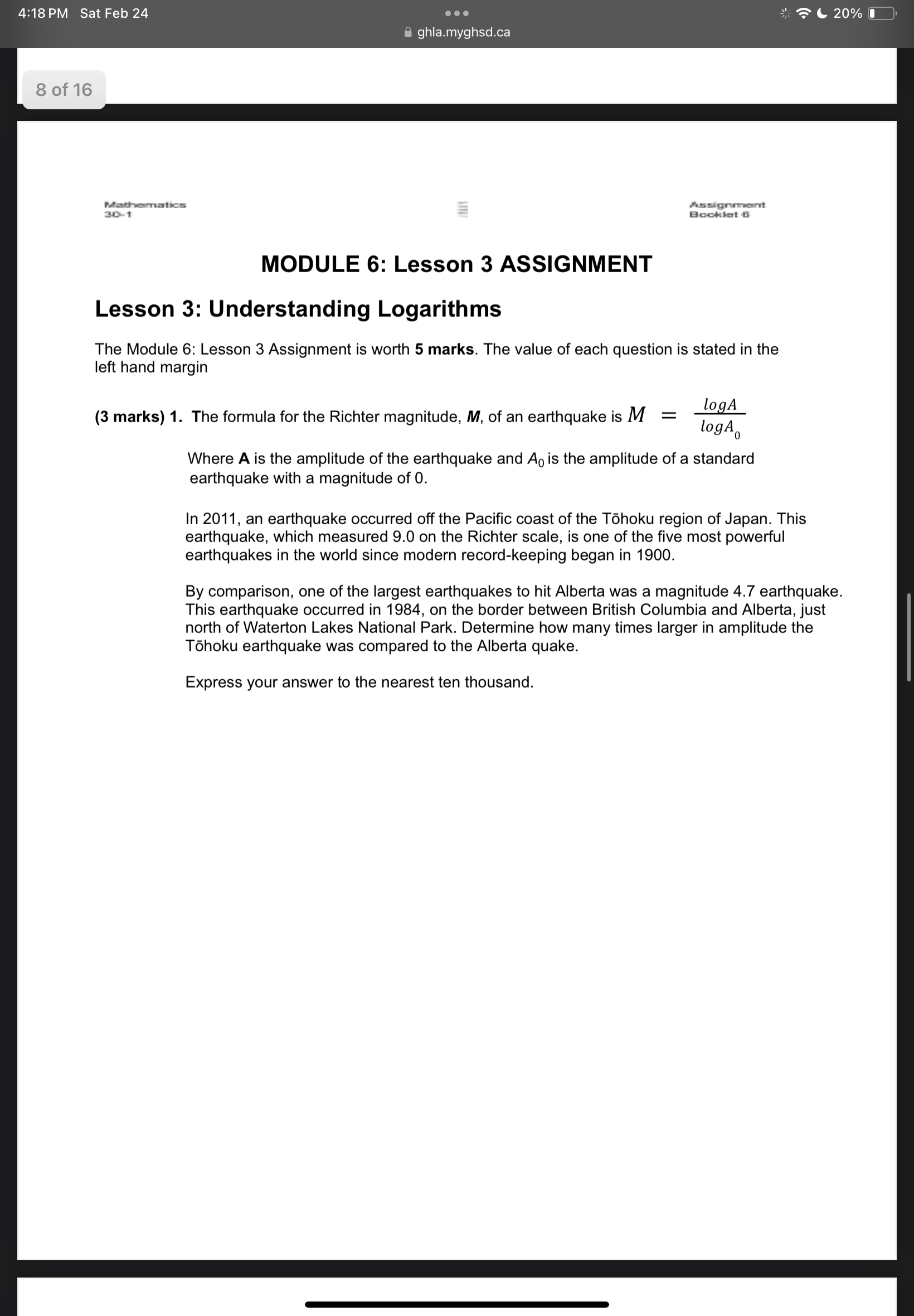 stated in the left hand margin. 1. Complete these tasks for each