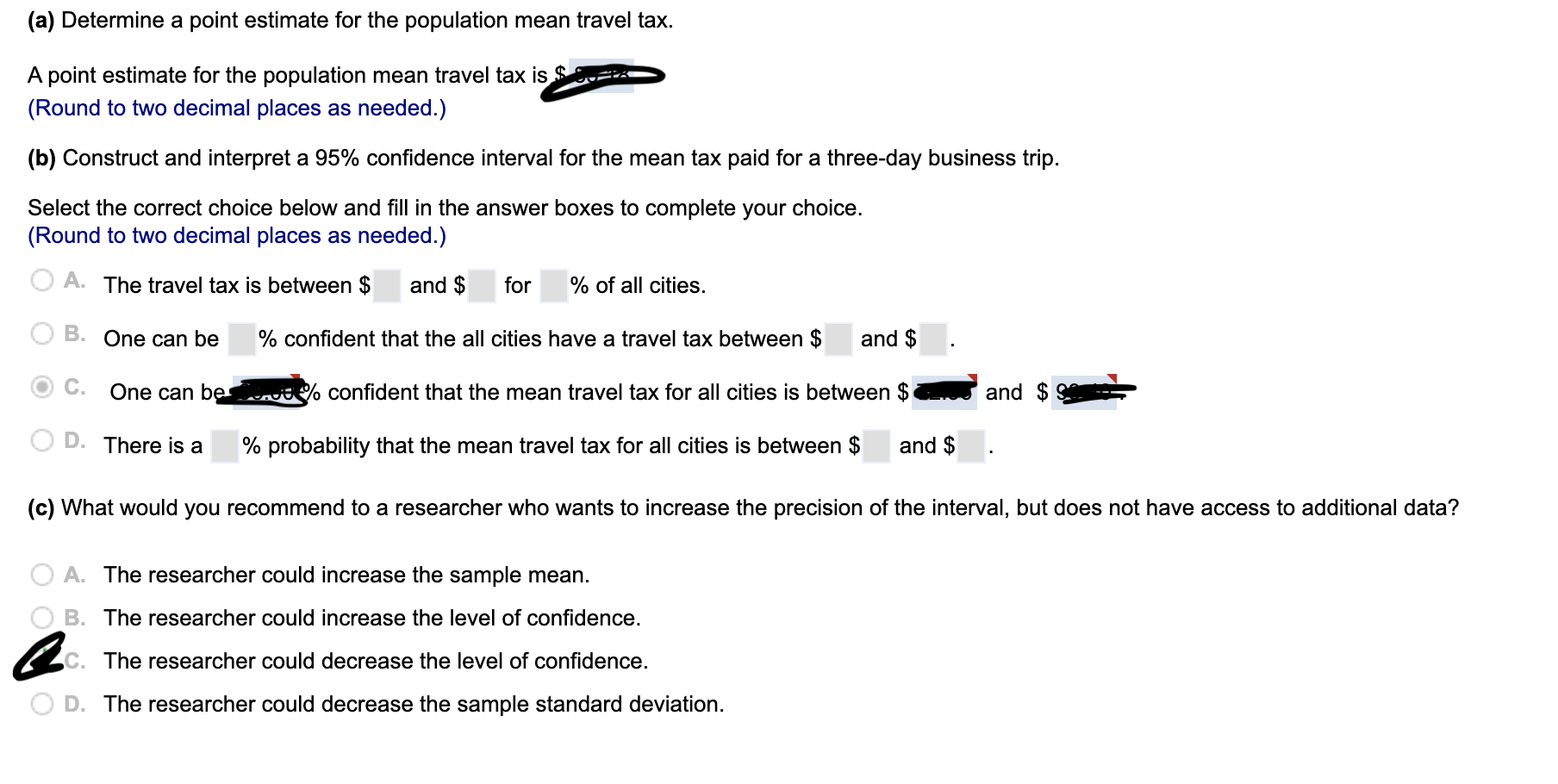 I need help with A,B,C I tried this problem multiple times if