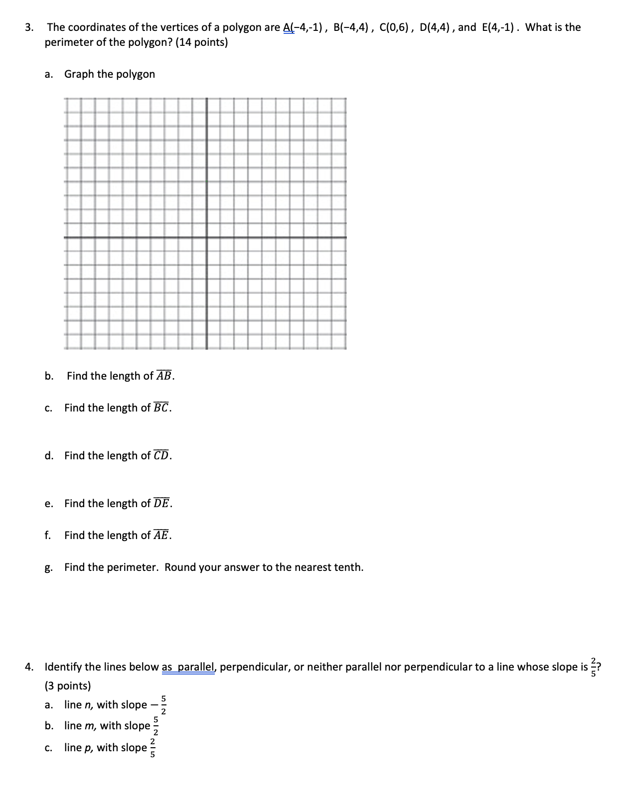 the test and then scan and submit, use the Drawing tools in