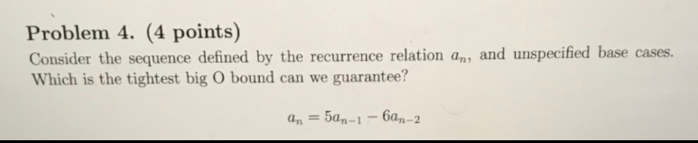 discrete math subject: please please solve this correctly Problem 4. (4 points)
