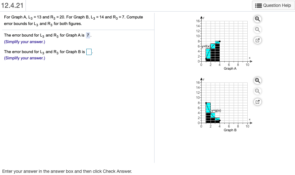 Please help me solve this 12.4.21 Question Help For Graph A, L3