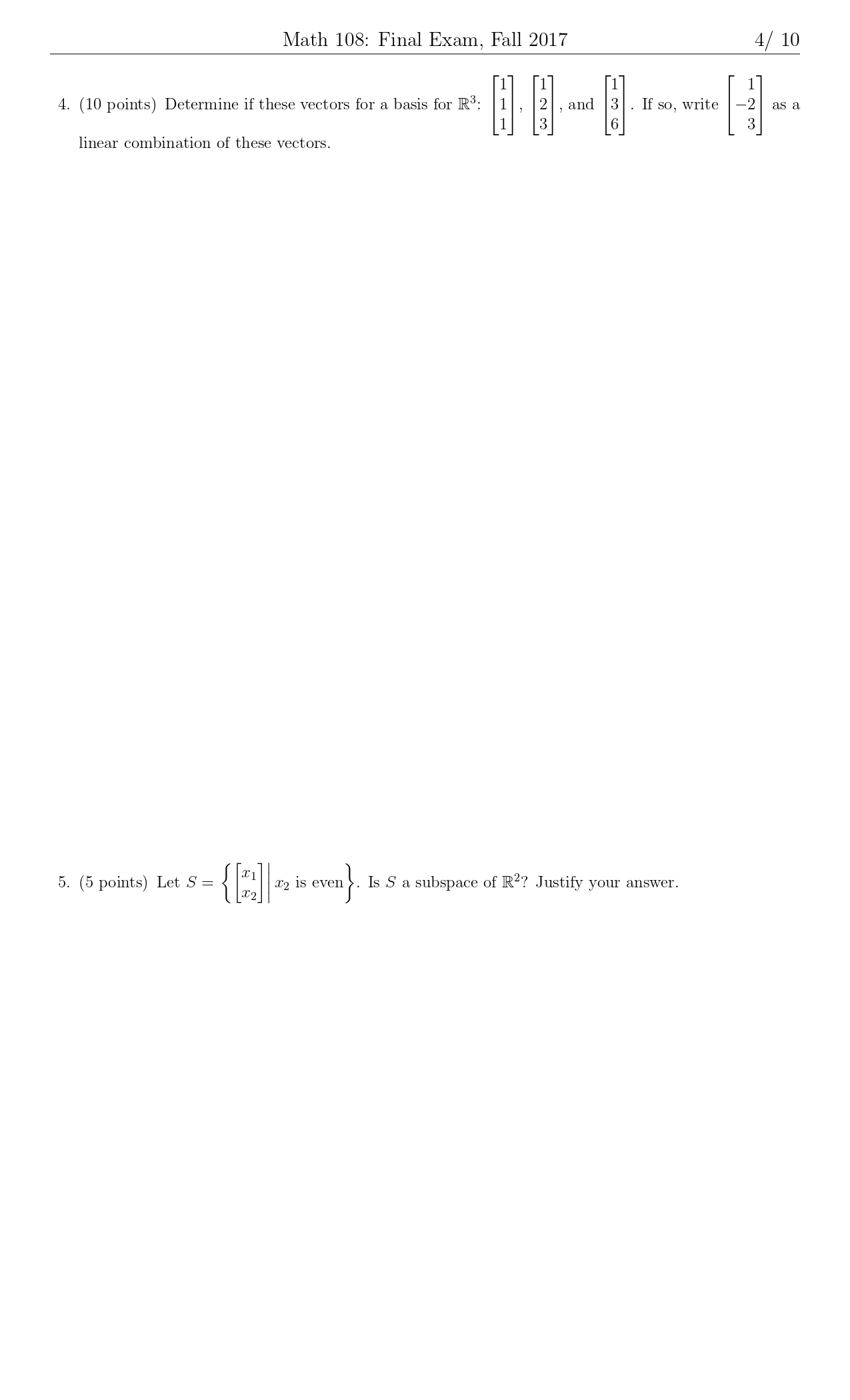 1 1 0 Evaluate, if possible, If not possible, give reason(s). (a)