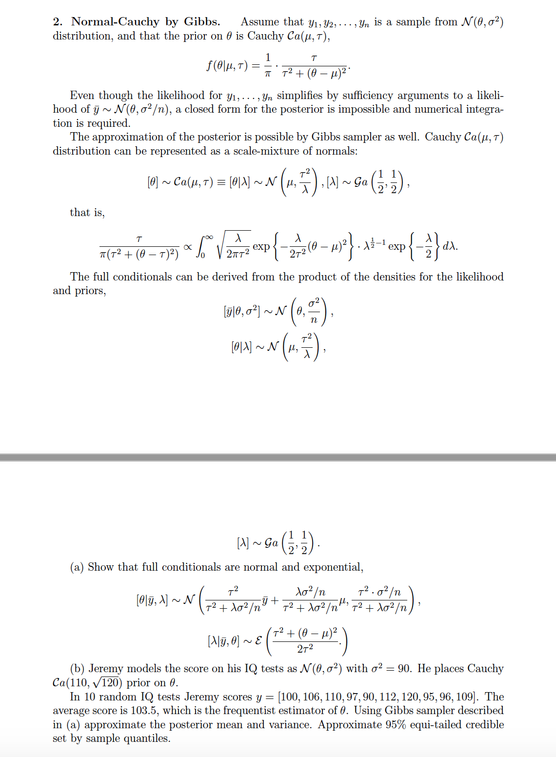 find full conditionals? Start0 0 = (01, 02,...,0p) [initials] Form a kernel