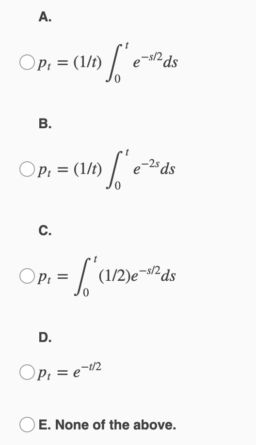 Multiple Choice Probability QuestionTo allow customers to take breaks while streaming a