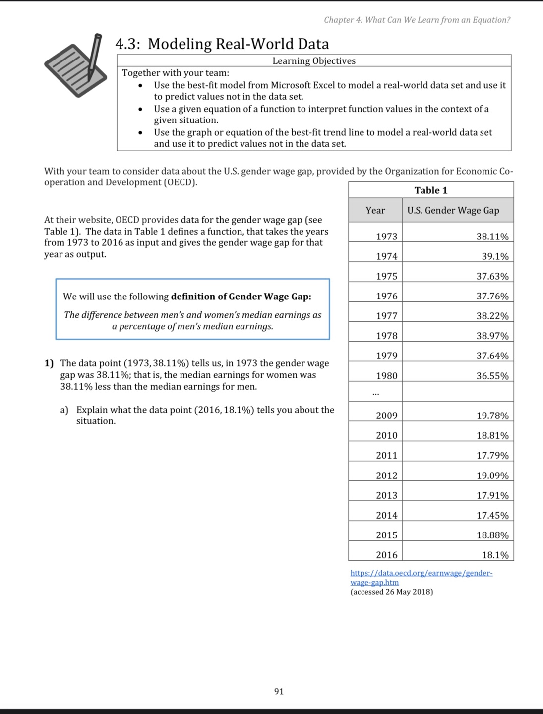 Chapter 4: What Can We Learn from an Equation? 4.3: Modeling