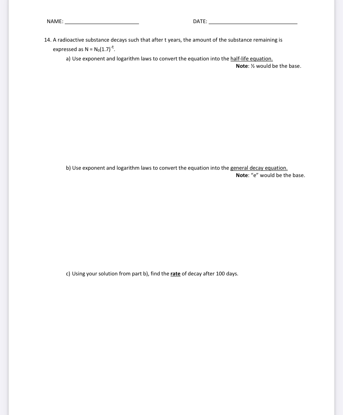 of source/relation, etc...): Part A: Multiple Choice. Please answer the following MC