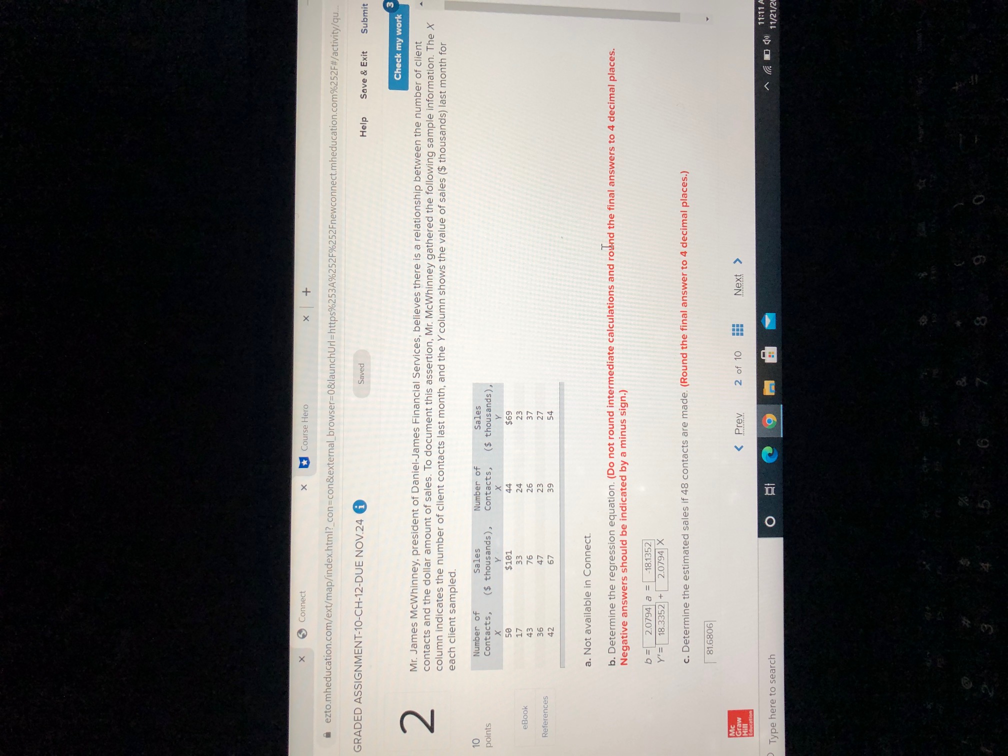 Please answer these two questions I need question 2 b answered and