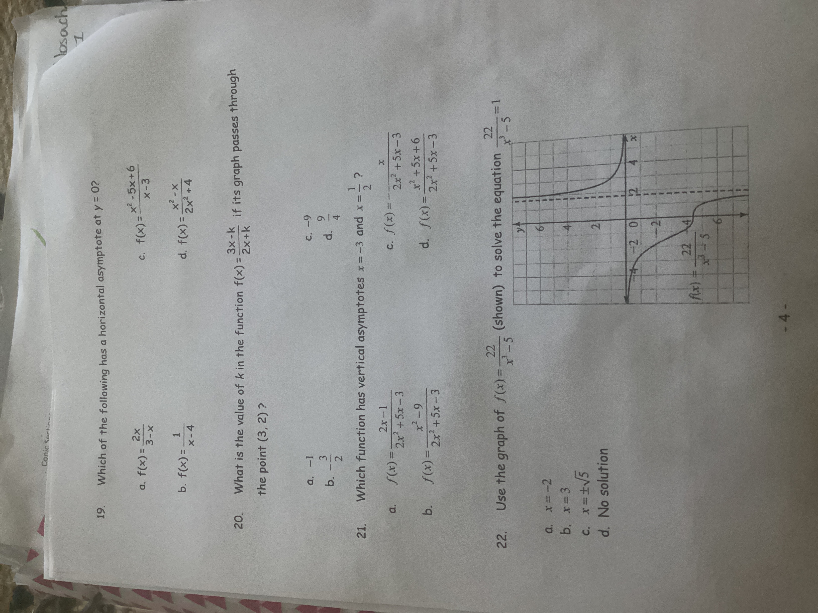=1+2v6 1 C. X = - 2+ V2 2 d. x =1+2v2