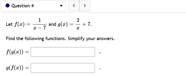 (z + 9) can be expressed in the form f(g(z)) where f(z)