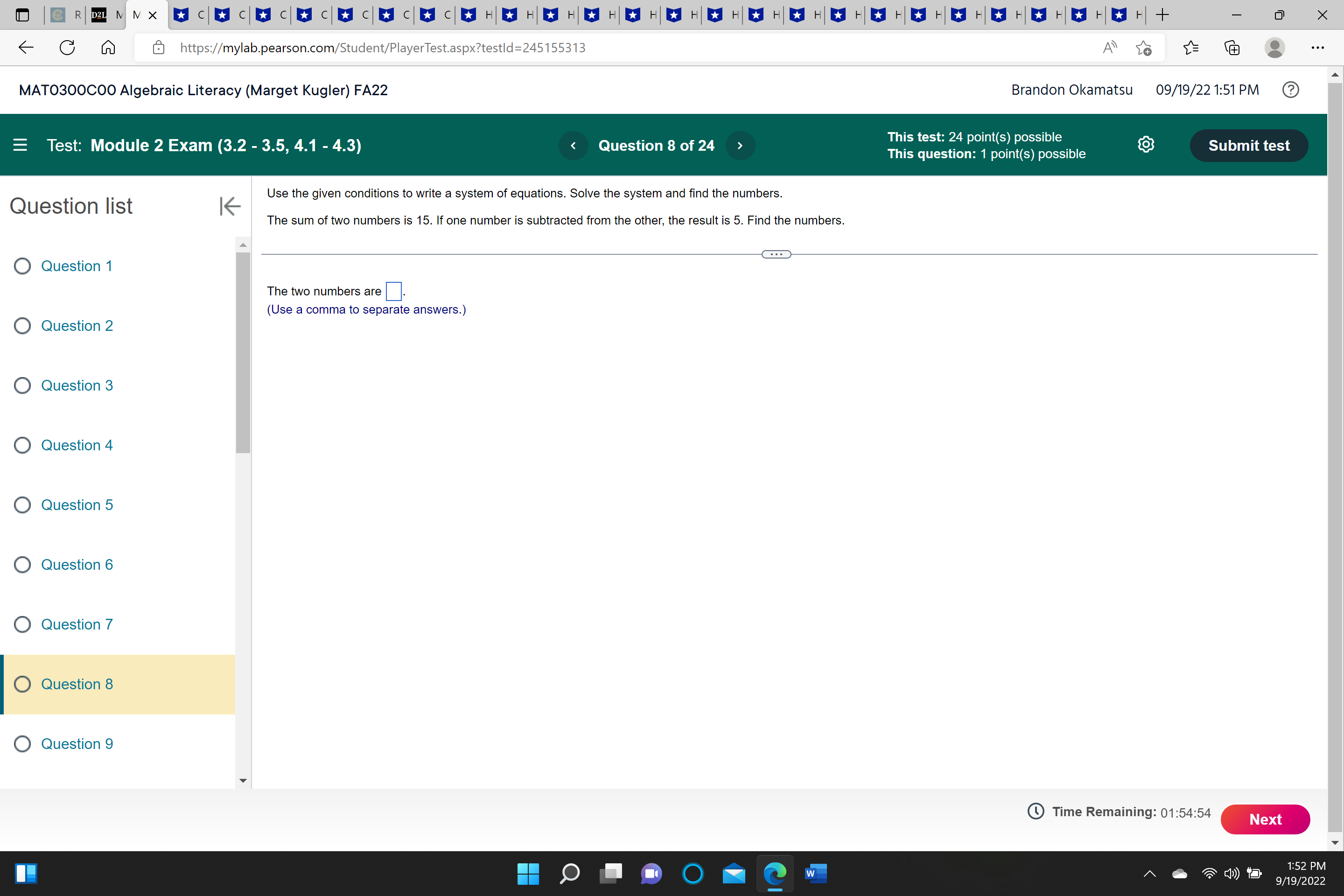 D | & R DEL N N X & C |