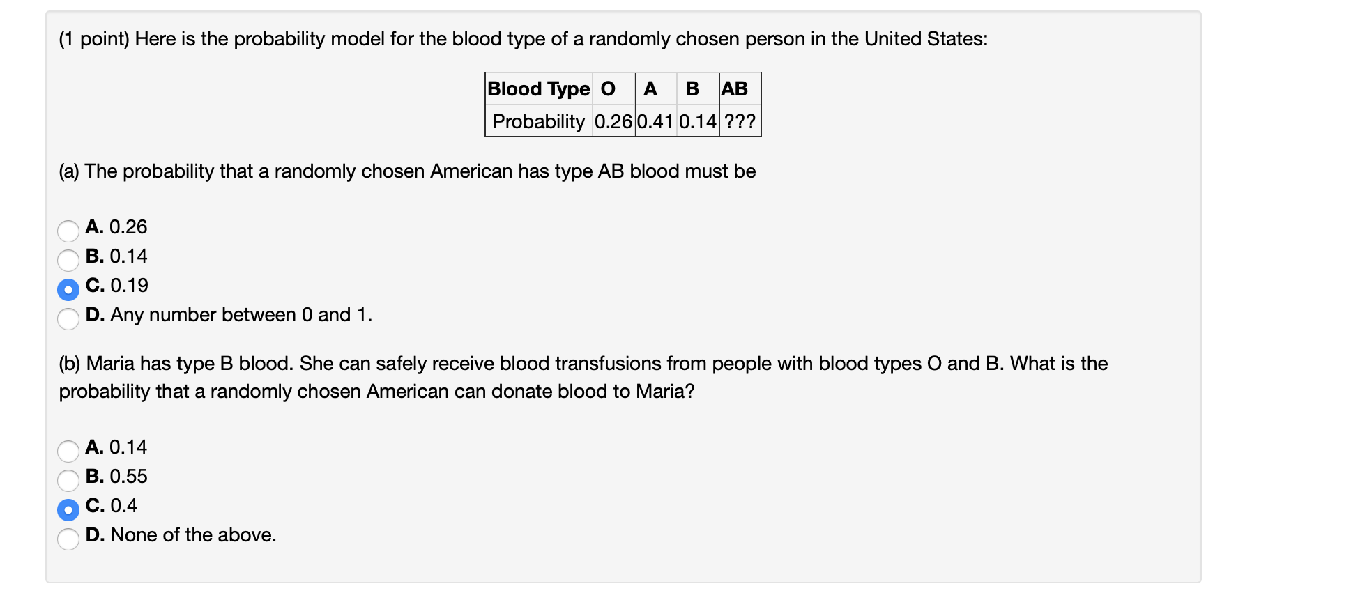 the probability of 5 successes in 11 trials? Express your answer as