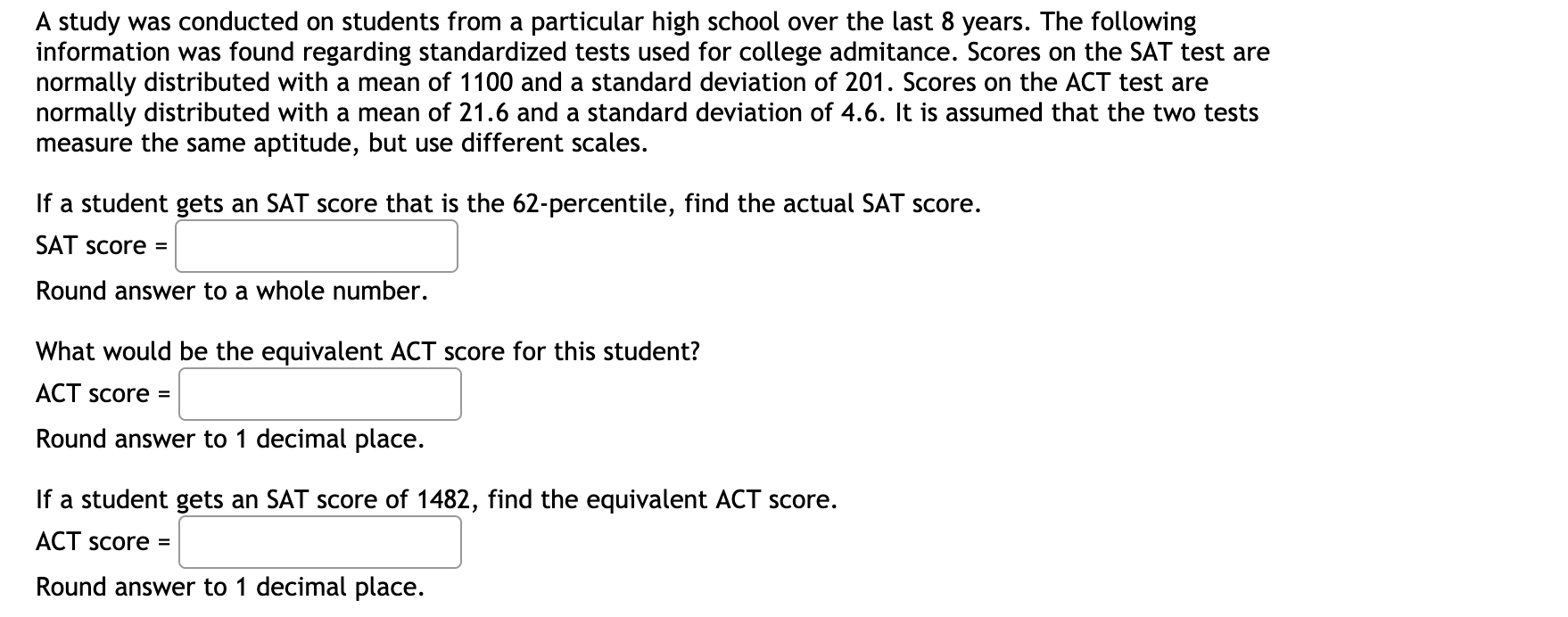 Please help solve 15 A study was conducted on students from a