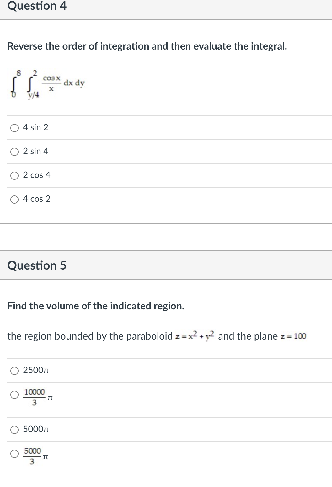 1 pts Integrate the function f over the given region. f(x, y)