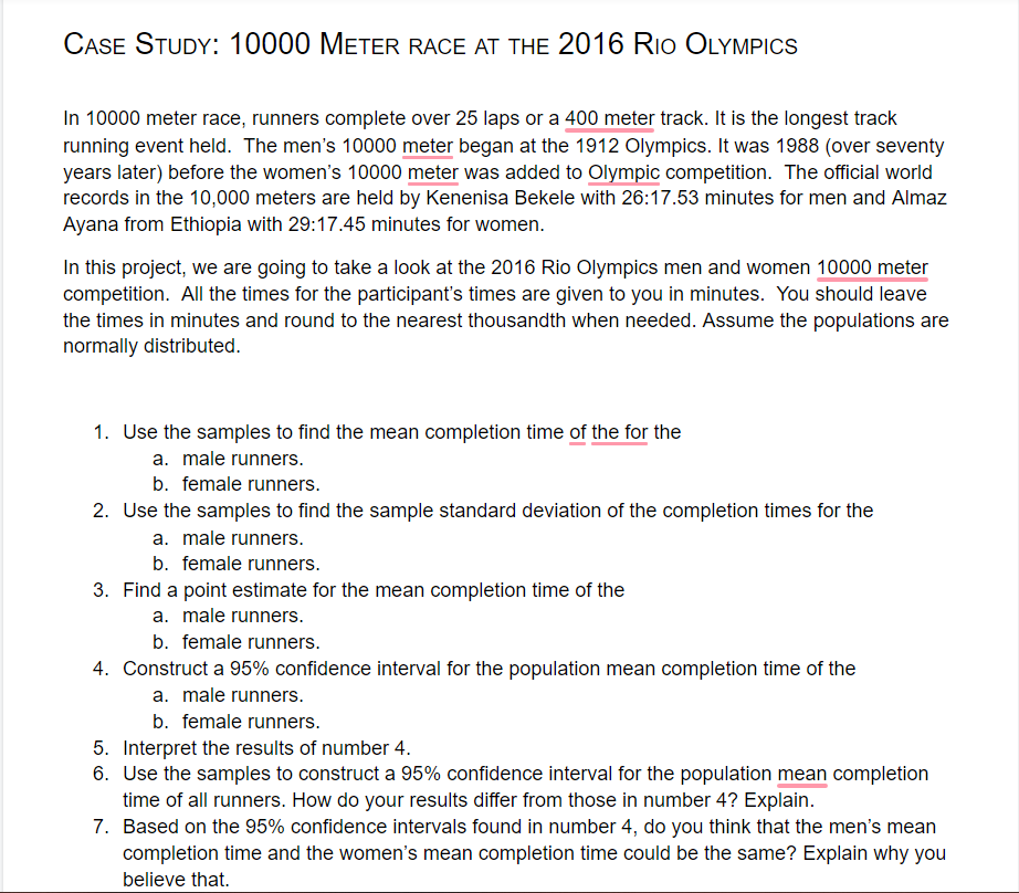 26:17.53 minutes for men and Almaz Ayana from Ethiopia with 29:17.45 minutes
