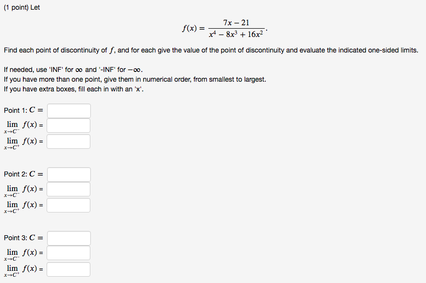 about functions. Match each statement to one of the functions shown below