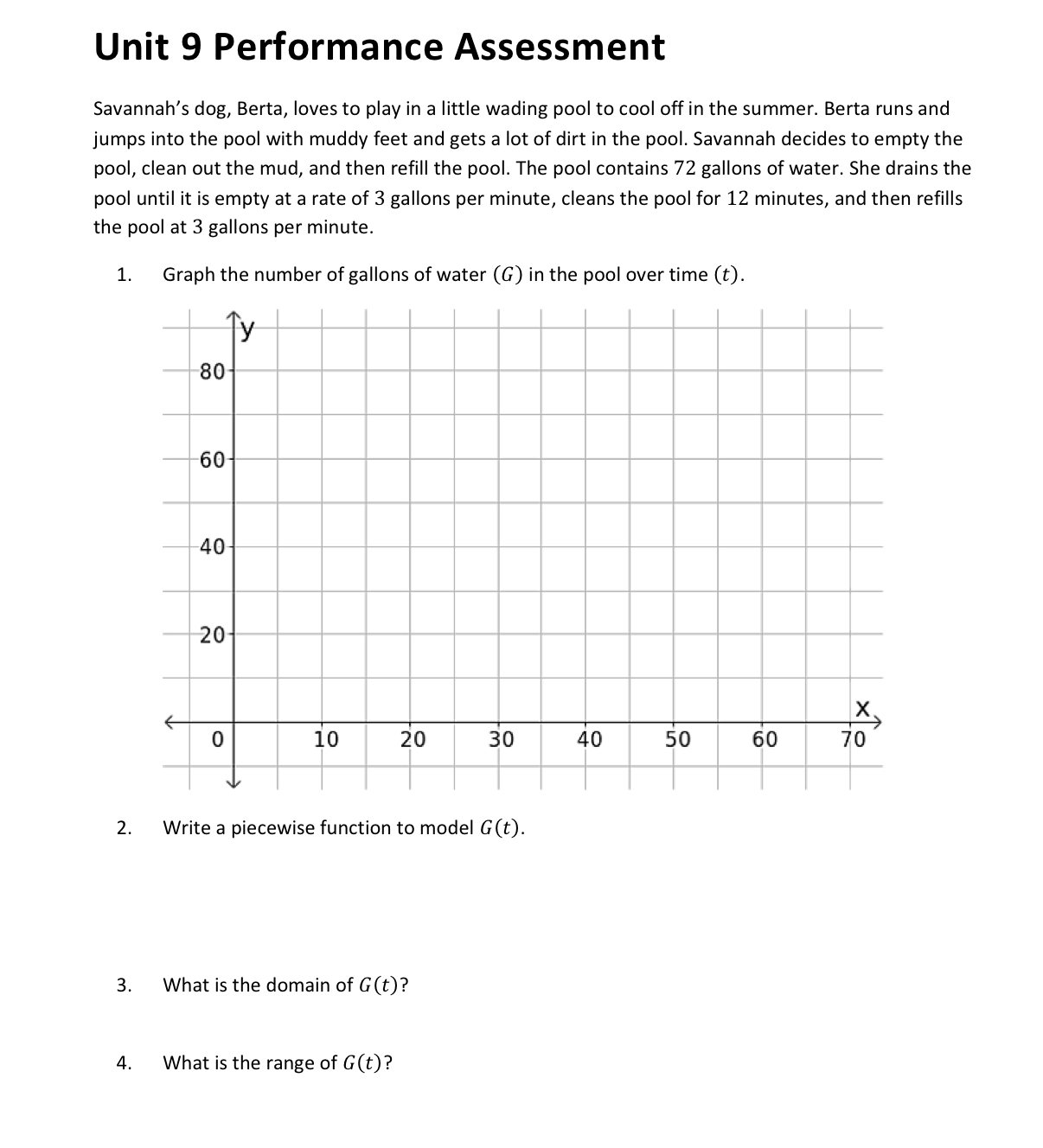 Use piecewise and absolute value functions to graph the relationships and analyze