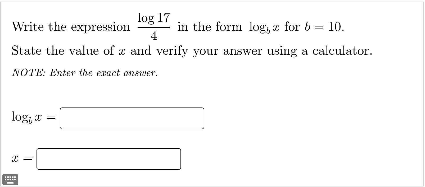Round your answer to three decimal places. EGive the starting value a,