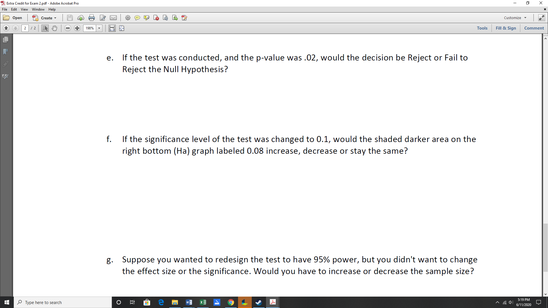 with the graph. Thank you Extra Credit for Exam 2.pdf - Adobe