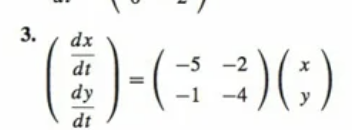 compute the associated eigenvectors; (c) using HPGSystemSolver, sketch the direction field for