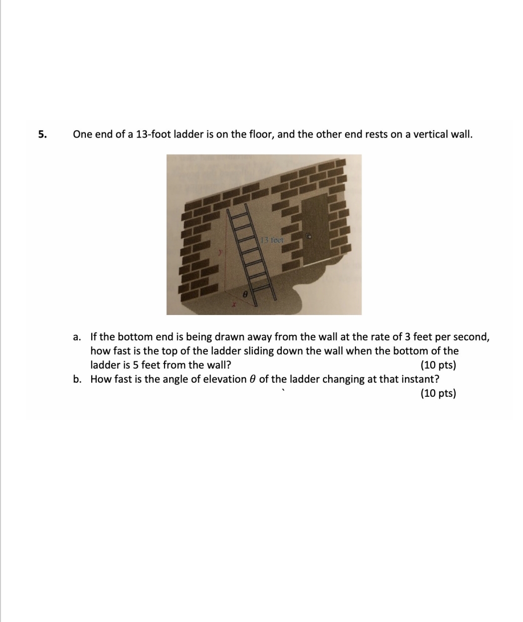 1. For each of the following functions, find the derivative. Use the