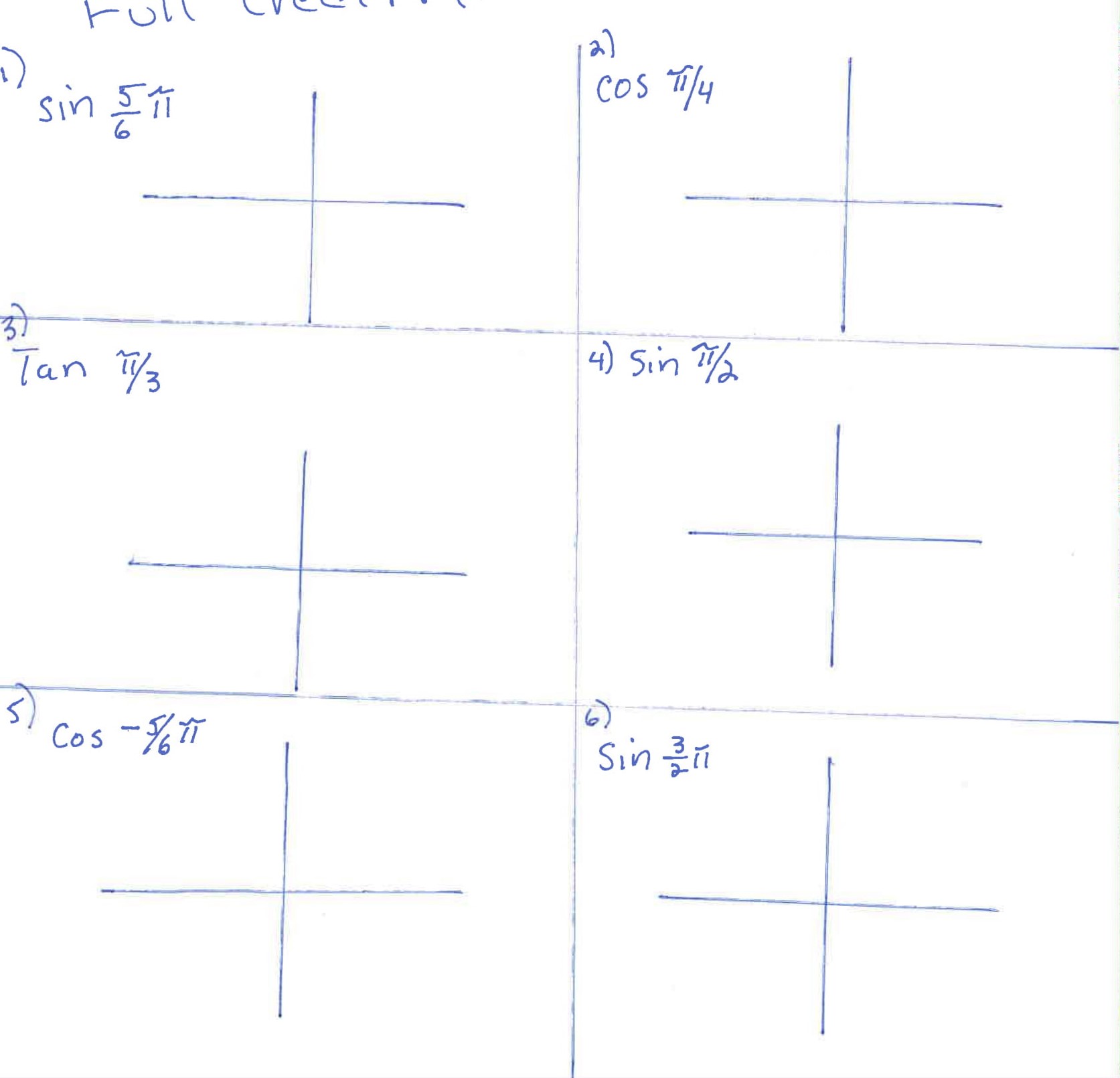 71/2 ] 2 sin x = 13 Solve: in [o, 71] Cos