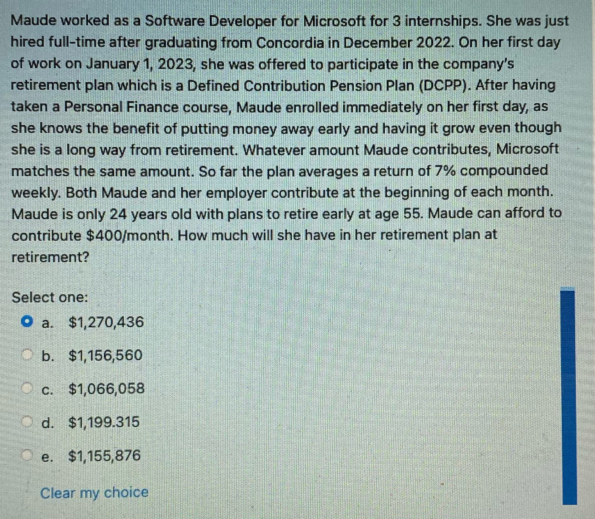  Maude worked as a Software Developer for Microsoft for 3 internships.