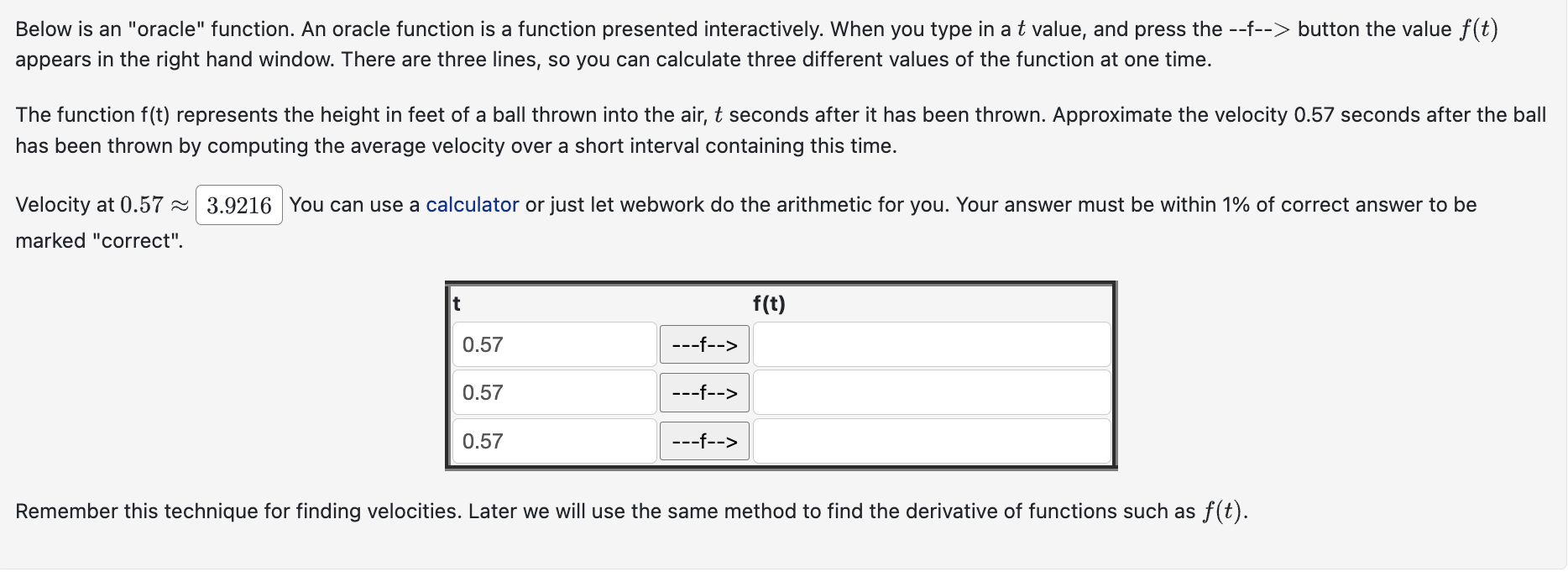  Below is an "oracle" function. An oracle function is a function