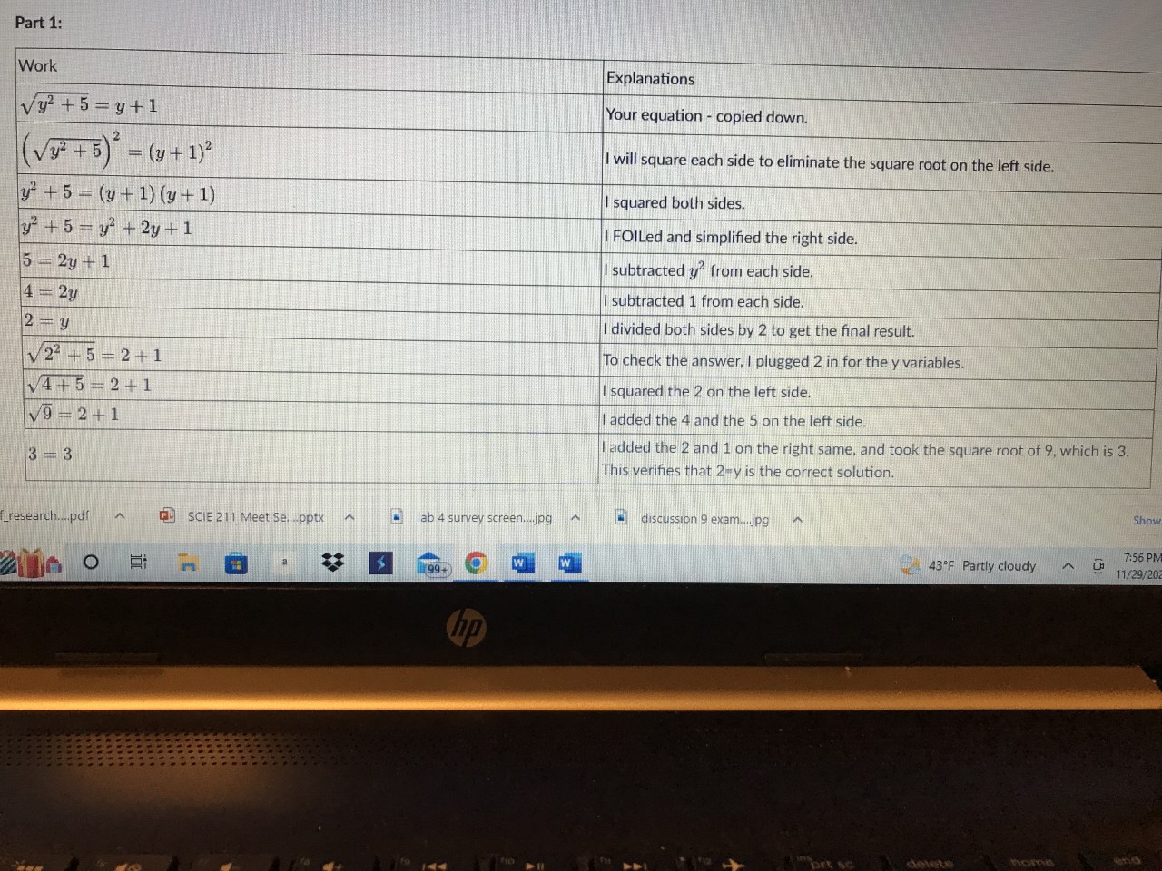 Good evening,I need help solving the problem below for the appropriate variable