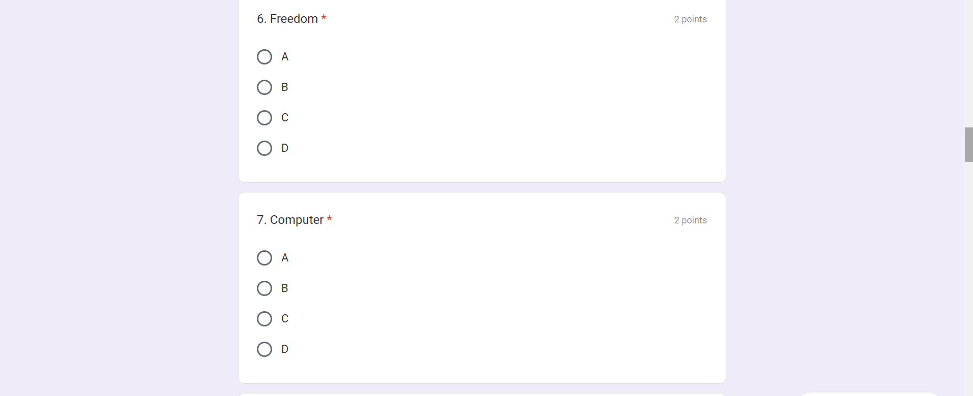 c O D 2. Signifies the meaning of a complete substance endowed