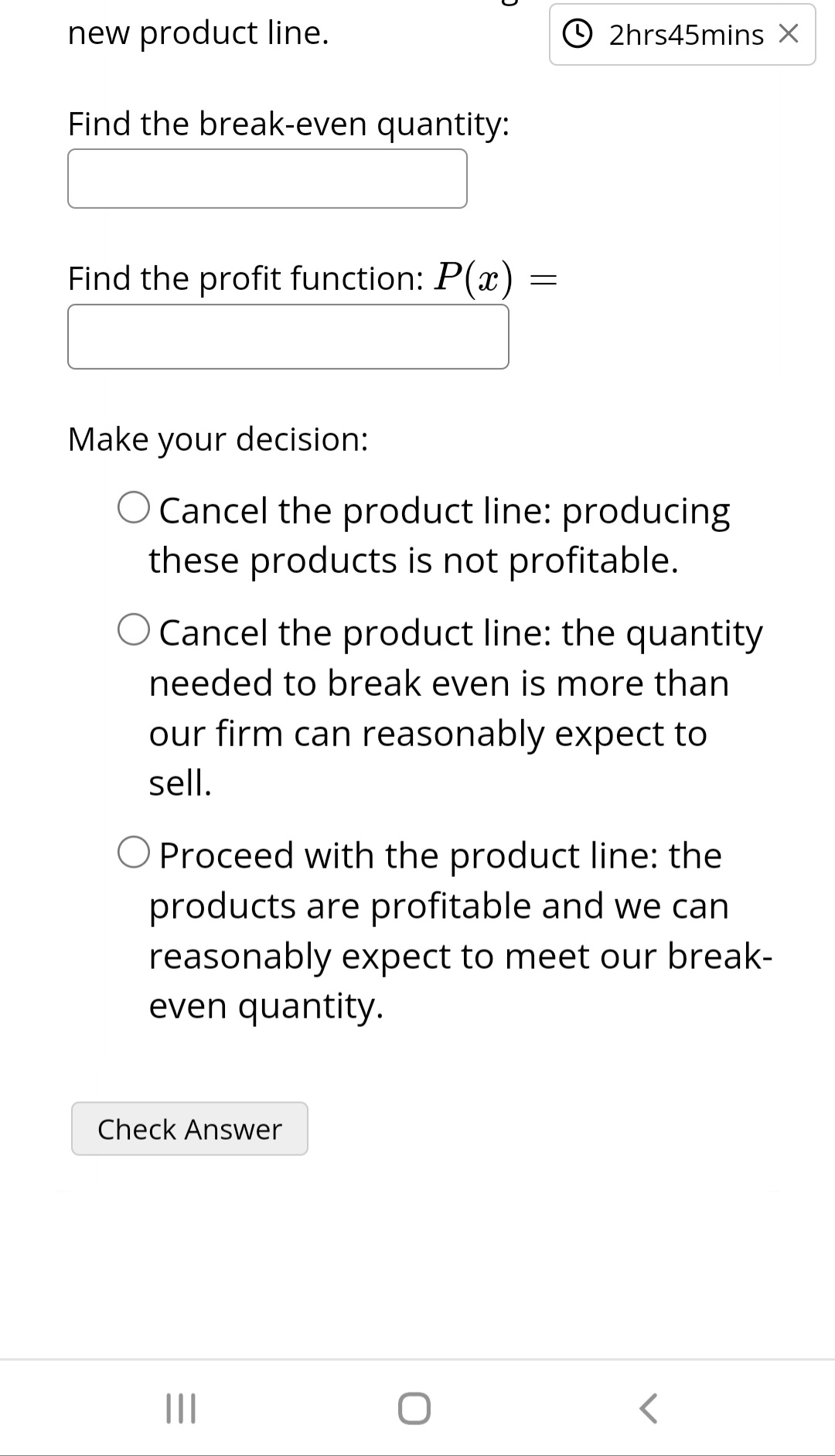 3 4 1 Clear All Draw: Check Answer O@ Question 10 v