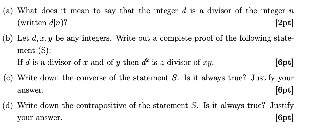 Needs to be solved (a) What does it mean to say that