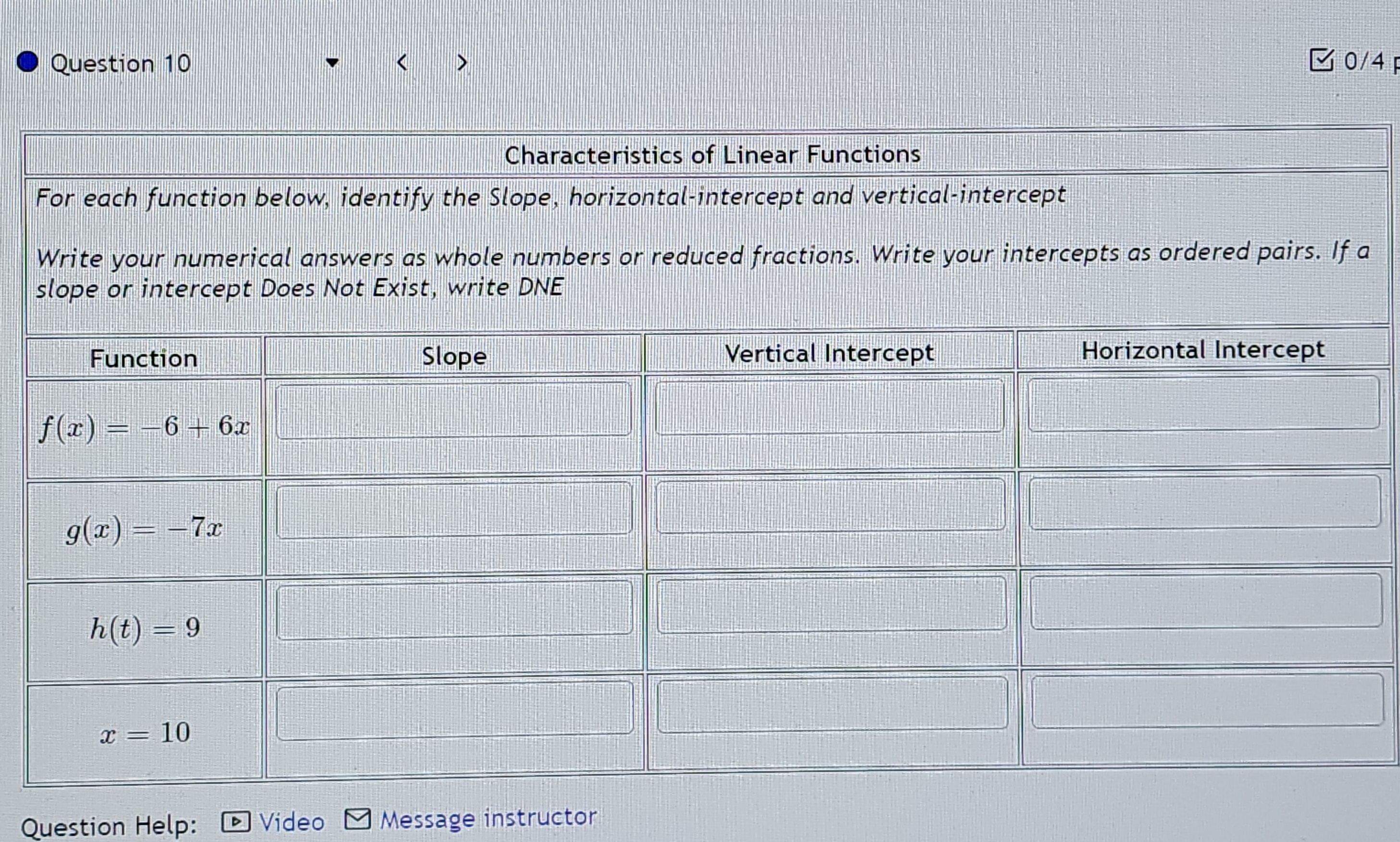 of change over each of the following time intervals. 40 0 minutes