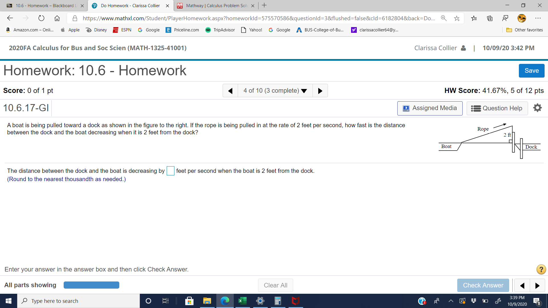 Bb 10.6 - Homework - Blackboard L X Do Homework -