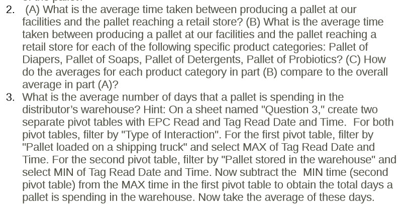 _____ l___ _ 2. (A) What is the average time taken