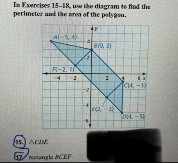 Example 1 1. 2. 3. AIn Exercises 5-10, find the perimeter of