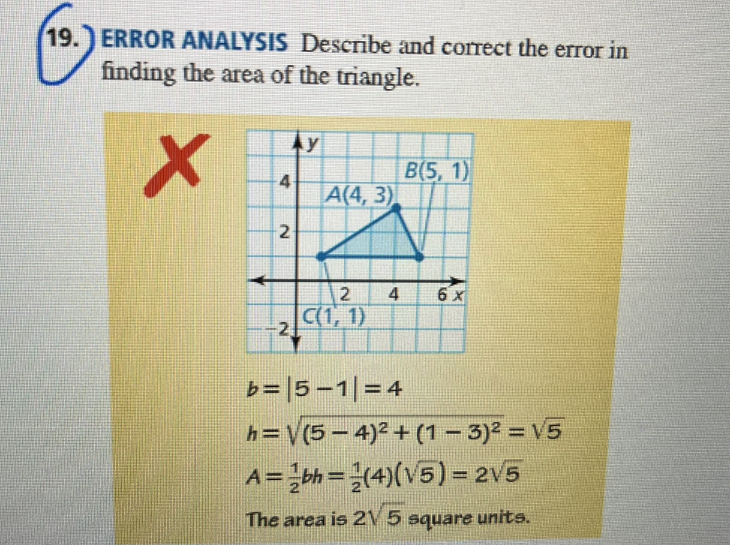 the polygon with the given vertices. [ Example 2 5. G(2, 4),